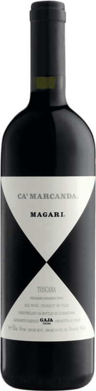 108,95 € 免费送货 | 红酒 Gaja Ca' Marcanda Magari D.O.C. Bolgheri 托斯卡纳 意大利 Merlot, Cabernet Sauvignon, Cabernet Franc 瓶子 75 cl