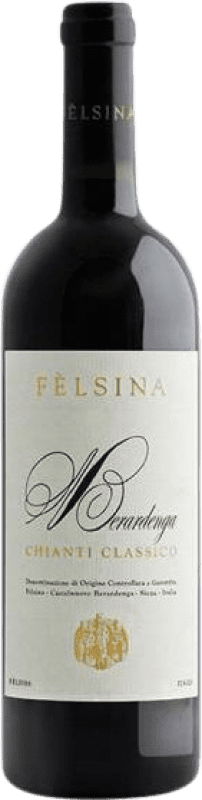 19,95 € 免费送货 | 红酒 Fèlsina Berardenga D.O.C.G. Chianti Classico 托斯卡纳 意大利 Sangiovese 瓶子 75 cl