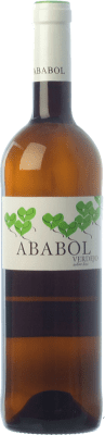 8,95 € Kostenloser Versand | Weißwein Ababol I.G.P. Vino de la Tierra de Castilla y León Kastilien und León Spanien Verdejo Flasche 75 cl