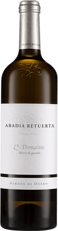 46,95 € Envío gratis | Vino blanco Abadía Retuerta Le Domaine Crianza I.G.P. Vino de la Tierra de Castilla y León Castilla y León España Verdejo, Sauvignon Blanca Botella 75 cl