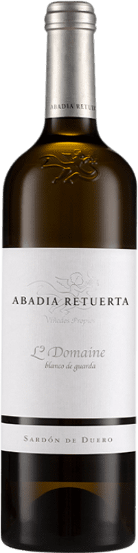 45,95 € Envío gratis | Vino Blanco Abadía Retuerta Le Domaine Crianza I.G.P. Vino de la Tierra de Castilla y León Castilla y León España Verdejo, Sauvignon Eco — Ecológico Botella 75 cl