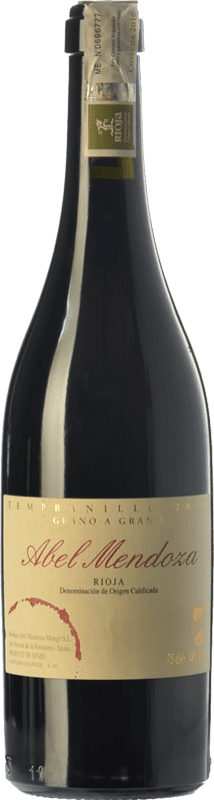 66,95 € Free Shipping | Red wine Abel Mendoza Grano a Grano Aged D.O.Ca. Rioja The Rioja Spain Tempranillo Bottle 75 cl