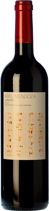 26,95 € Envio grátis | Vinho tinto Abel Mendoza Jarrarte Crianza D.O.Ca. Rioja La Rioja Espanha Tempranillo Garrafa 75 cl