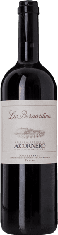14,95 € Free Shipping | Red wine Accornero La Bernardina D.O.C. Monferrato Piemonte Italy Freisa Organic Bottle 75 cl