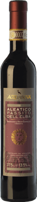 43,95 € Бесплатная доставка | Сладкое вино Acquabona D.O.C.G. Elba Aleatico Passito Тоскана Италия Aleático Половина бутылки 37 cl