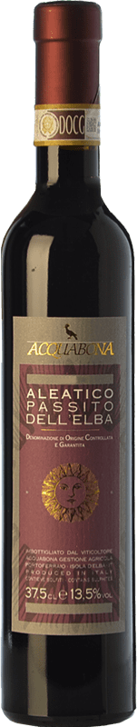 45,95 € 免费送货 | 甜酒 Acquabona D.O.C.G. Elba Aleatico Passito 托斯卡纳 意大利 Aleático 半瓶 37 cl