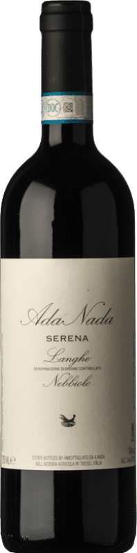17,95 € Envio grátis | Vinho Tinto Ada Nada Serena D.O.C. Langhe Piemonte Itália Nebbiolo 75 cl