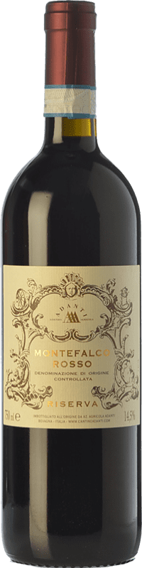 21,95 € 送料無料 | 赤ワイン Adanti レセルバ D.O.C. Montefalco ウンブリア イタリア Merlot — メルロー, Sangiovese — サンジョヴェーゼ, Sagrantino — サグランティーノ 75 cl
