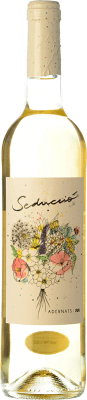 8,95 € Envío gratis | Vino blanco Adernats Seducció D.O. Tarragona Cataluña España Xarel·lo, Chardonnay, Moscatel Grano Menudo Botella 75 cl