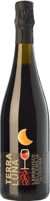 14,95 € Kostenloser Versand | Rotwein La Collina Terraluna I.G.T. Emilia Romagna Emilia-Romagna Italien Lambrusco Eco Biologisch Flasche 75 cl