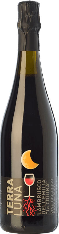 14,95 € 送料無料 | 赤ワイン La Collina Terraluna I.G.T. Emilia Romagna エミリア=ロマーニャ イタリア Lambrusco — ランブルスコ Eco — エコ ビオ オーガニック 75 cl