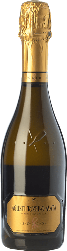 16,95 € Envoi gratuit | Vin Mousseux Blanc Agustí Torelló Solid Réserve D.O. Cava Catalogne Espagne Macabeo — Macabeu, Xarel·lo, Parellada Demi-Bouteille 37 cl