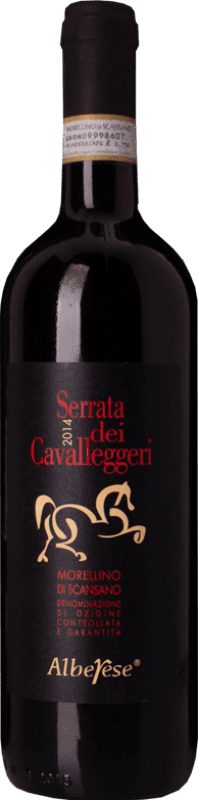13,95 € Бесплатная доставка | Красное вино Alberese Serrata dei Cavalleggeri D.O.C.G. Morellino di Scansano Тоскана Италия Sangiovese бутылка 75 cl
