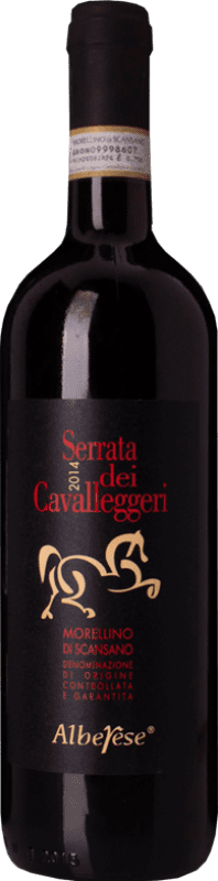 13,95 € Envio grátis | Vinho Tinto Alberese Serrata dei Cavalleggeri D.O.C.G. Morellino di Scansano Tuscany Itália Sangiovese 75 cl