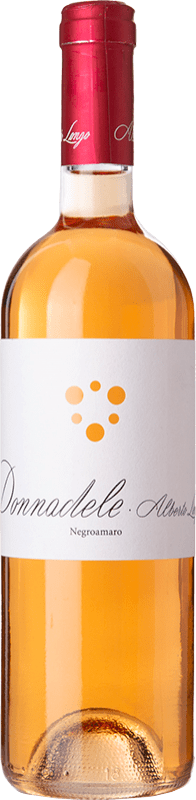 12,95 € Free Shipping | Rosé wine Alberto Longo Donnadele I.G.T. Puglia Puglia Italy Negroamaro Bottle 75 cl