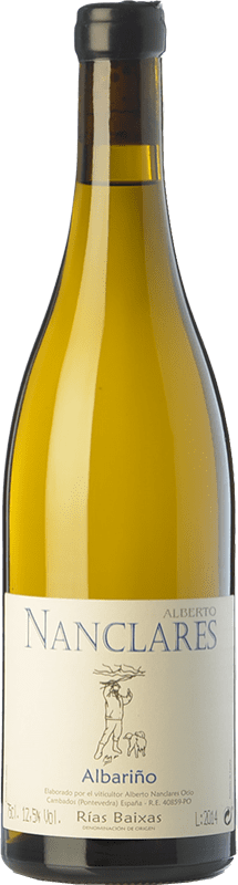 33,95 € Free Shipping | White wine Nanclares Aged D.O. Rías Baixas Galicia Spain Albariño Bottle 75 cl