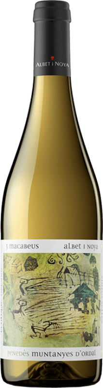 15,95 € Envio grátis | Vinho branco Albet i Noya 3 Macabeus D.O. Penedès Catalunha Espanha Macabeo Garrafa 75 cl