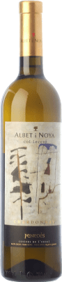 26,95 € Бесплатная доставка | Белое вино Albet i Noya Col·lecció Crianza — Крианса D.O. Penedès Каталония Испания Chardonnay — Шардоне Eco — Эко Био Органический Бутылка 75 cl