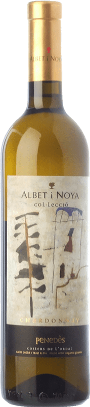 26,95 € Envoi gratuit | Vin Blanc Albet i Noya Col·lecció Crianza D.O. Penedès Catalogne Espagne Chardonnay Eco — Biologique Bouteille 75 cl