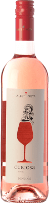11,95 € Бесплатная доставка | Розовое вино Albet i Noya Rosat Curiosa D.O. Penedès Каталония Испания Merlot, Pinot Black бутылка 75 cl