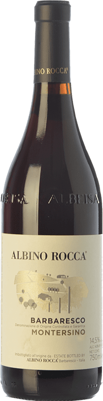 44,95 € Free Shipping | Red wine Albino Rocca Montersino D.O.C.G. Barbaresco Piemonte Italy Nebbiolo Bottle 75 cl