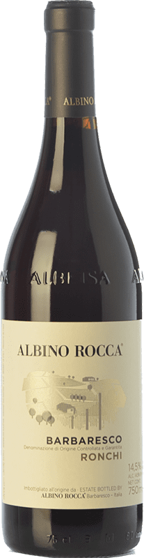 54,95 € Kostenloser Versand | Rotwein Albino Rocca Ronchi D.O.C.G. Barbaresco Piemont Italien Nebbiolo Flasche 75 cl