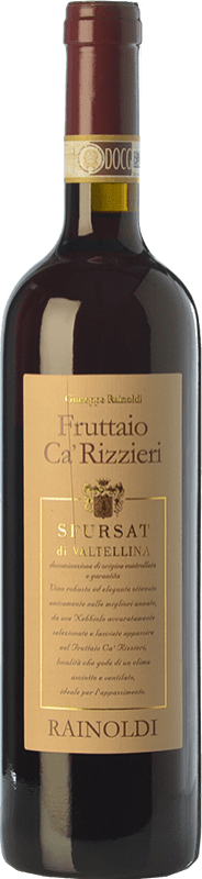 59,95 € Бесплатная доставка | Красное вино Rainoldi Sfursat Fruttaio Ca' Rizzieri D.O.C.G. Sforzato di Valtellina Ломбардии Италия Nebbiolo — Неббиоло Бутылка 75 cl