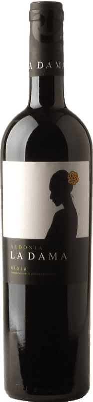 31,95 € Spedizione Gratuita | Vino Rosso Aldonia La Dama Crianza — Invecchiato in Botte D.O.Ca. Rioja La Rioja Spagna Tempranillo, Graciano, Mazuelo 75 cl