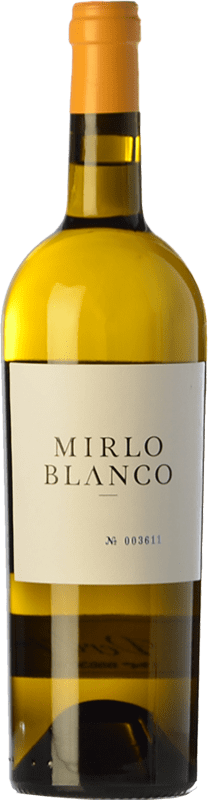 18,95 € Spedizione Gratuita | Vino bianco Alegre Mirlo Blanco Crianza D.O. Rueda Castilla y León Spagna Verdejo Bottiglia 75 cl