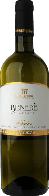 12,95 € Free Shipping | White Wine Alessandro di Camporeale Benedè I.G.T. Terre Siciliane Sicily Italy Catarratto Eco — Organic 75 cl