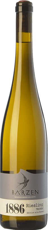 25,95 € Free Shipping | White wine Barzen Alte Reben Trocken 1886 Aged Q.b.A. Mosel Rheinland-Pfälz Germany Riesling Bottle 75 cl
