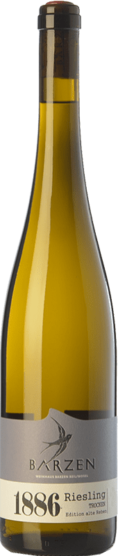 24,95 € Free Shipping | White wine Barzen Alte Reben Trocken 1886 Crianza Q.b.A. Mosel Rheinland-Pfälz Germany Riesling Bottle 75 cl