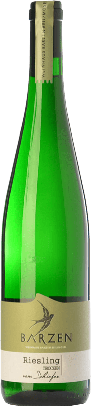 13,95 € 送料無料 | 白ワイン Barzen Trocken Q.b.A. Mosel Rheinland-Pfälz ドイツ Riesling ボトル 75 cl