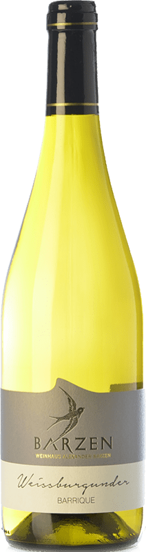 15,95 € 送料無料 | 白ワイン Barzen Weissburgunder Barrique 高齢者 Q.b.A. Mosel Rheinland-Pfälz ドイツ Pinot White ボトル 75 cl