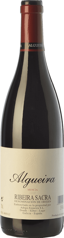 15,95 € Spedizione Gratuita | Vino rosso Algueira Giovane D.O. Ribeira Sacra Galizia Spagna Mencía Bottiglia 75 cl