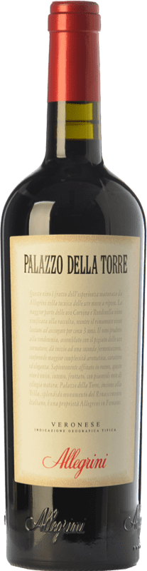 19,95 € Free Shipping | Red wine Allegrini Palazzo della Torre I.G.T. Veronese Veneto Italy Sangiovese, Corvina, Rondinella Bottle 75 cl