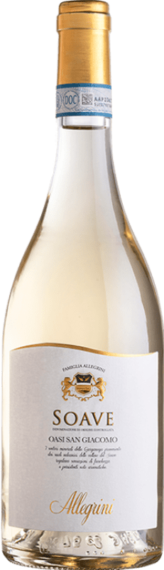 15,95 € 免费送货 | 白酒 Allegrini D.O.C. Soave 威尼托 意大利 Chardonnay, Garganega 瓶子 75 cl