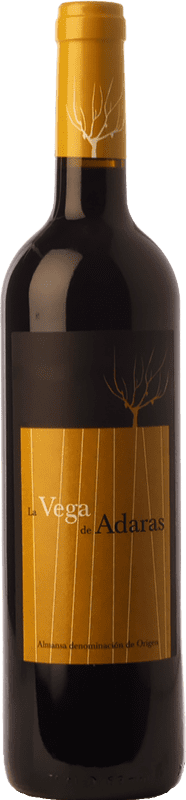 11,95 € Free Shipping | Red wine Almanseñas La Vega de Adaras Aged D.O. Almansa Castilla la Mancha Spain Grenache, Monastrell Bottle 75 cl