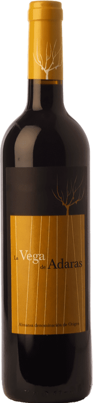 12,95 € Free Shipping | Red wine Almanseñas La Vega de Adaras Aged D.O. Almansa Castilla la Mancha Spain Grenache, Monastrell Bottle 75 cl