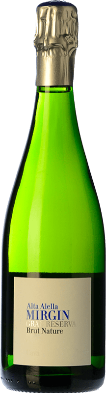 16,95 € 免费送货 | 白起泡酒 Alta Alella AA Mirgin Brut Nature 预订 D.O. Cava 加泰罗尼亚 西班牙 Macabeo, Xarel·lo, Parellada 瓶子 75 cl