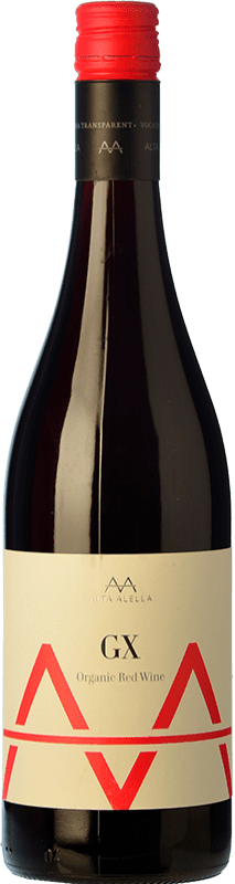 10,95 € Spedizione Gratuita | Vino Rosso Alta Alella AA Gx Giovane D.O. Alella Catalogna Spagna Garnacha — Grenache Eco — Biologico 75 cl
