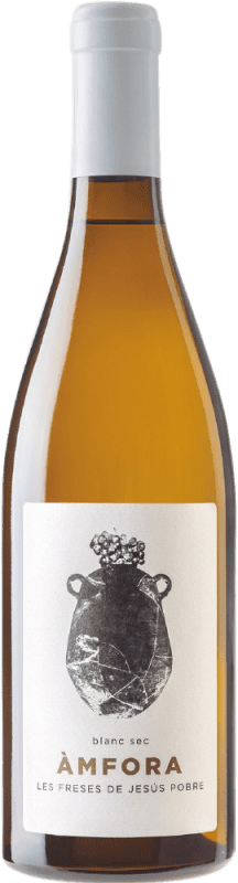 25,95 € Envio grátis | Vinho branco Les Freses Àmfora D.O. Alicante Comunidade Valenciana Espanha Mascate de Alexandria Garrafa 75 cl