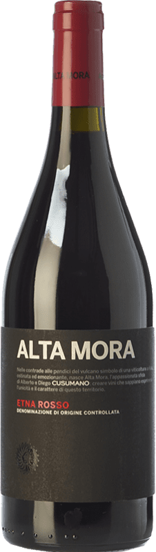 22,95 € Kostenloser Versand | Rotwein Alta Mora Rosso D.O.C. Etna Sizilien Italien Nerello Mascalese Flasche 75 cl