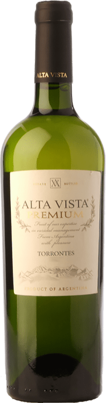 13,95 € Spedizione Gratuita | Vino bianco Altavista Premium I.G. Mendoza Mendoza Argentina Torrontés Bottiglia 75 cl