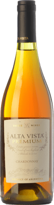 27,95 € 免费送货 | 白酒 Altavista Premium I.G. Mendoza 门多萨 阿根廷 Chardonnay 瓶子 75 cl