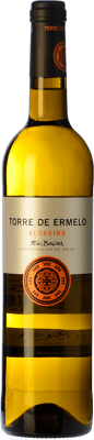 9,95 € 免费送货 | 白酒 Altos de Torona Torres de Ermelo D.O. Rías Baixas 加利西亚 西班牙 Albariño 瓶子 75 cl