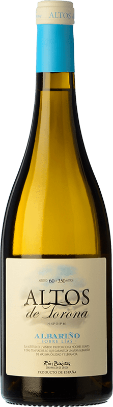 16,95 € Envoi gratuit | Vin Blanc Altos de Torona D.O. Rías Baixas Galice Espagne Albariño — Albarinho Bouteille 75 cl