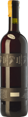51,95 € Free Shipping | Red wine Altura Rosso Saverio D.O.C. Maremma Toscana Tuscany Italy Grenache, Malvasía, Sangiovese, Aleático, Canaiolo Black, Muscatel Black Bottle 75 cl
