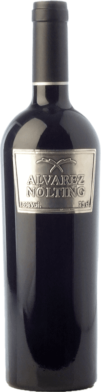 18,95 € 免费送货 | 红酒 Álvarez Nölting 预订 D.O. Valencia 巴伦西亚社区 西班牙 Tempranillo, Cabernet Sauvignon 瓶子 75 cl