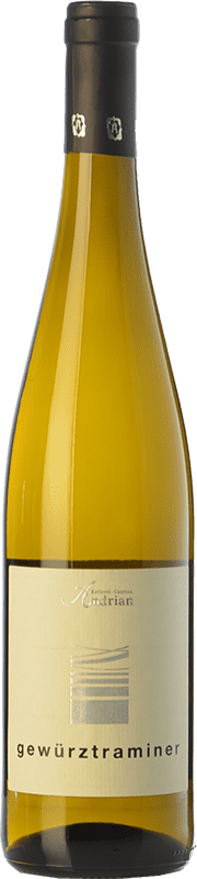 19,95 € Бесплатная доставка | Белое вино Andriano D.O.C. Alto Adige Трентино-Альто-Адидже Италия Gewürztraminer бутылка 75 cl